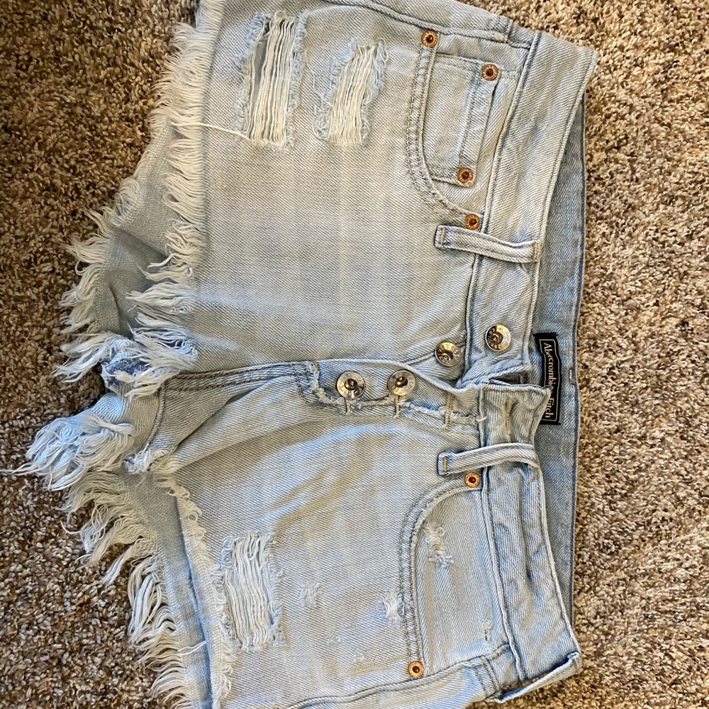 Abercrombie jean shorts never worn